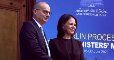 Përgatitje për Procesin e Berlinit, Ministrja e Jashtme Baerbock për herë të parë në Tiranë
