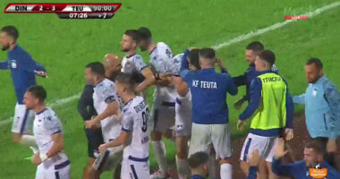 VIDEO/ Përmbysje e çmendur në “Elbasan Arena”, Teuta i “rrëmben” 3 pikë Dinamos