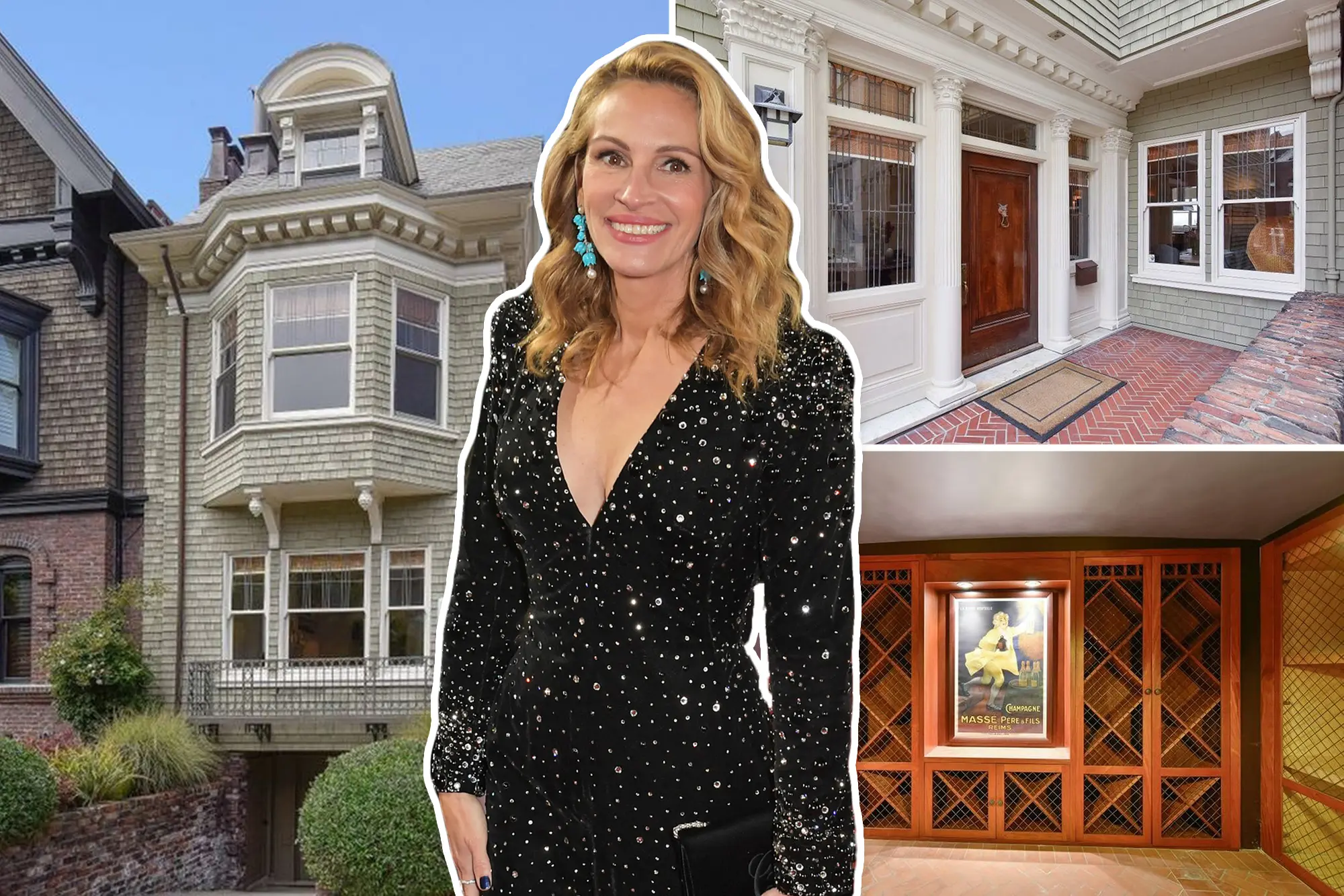 Julia Roberts nxjerrë në shitje shtëpinë e saj në San Francisko për 11.7 milionë dollarë