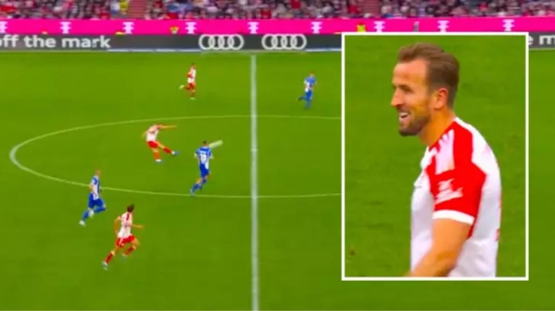VIDEO/ Kane do të mbahet mend gjatë, anglezi shënoi gol nga mesi i fushës për Bayern Munich