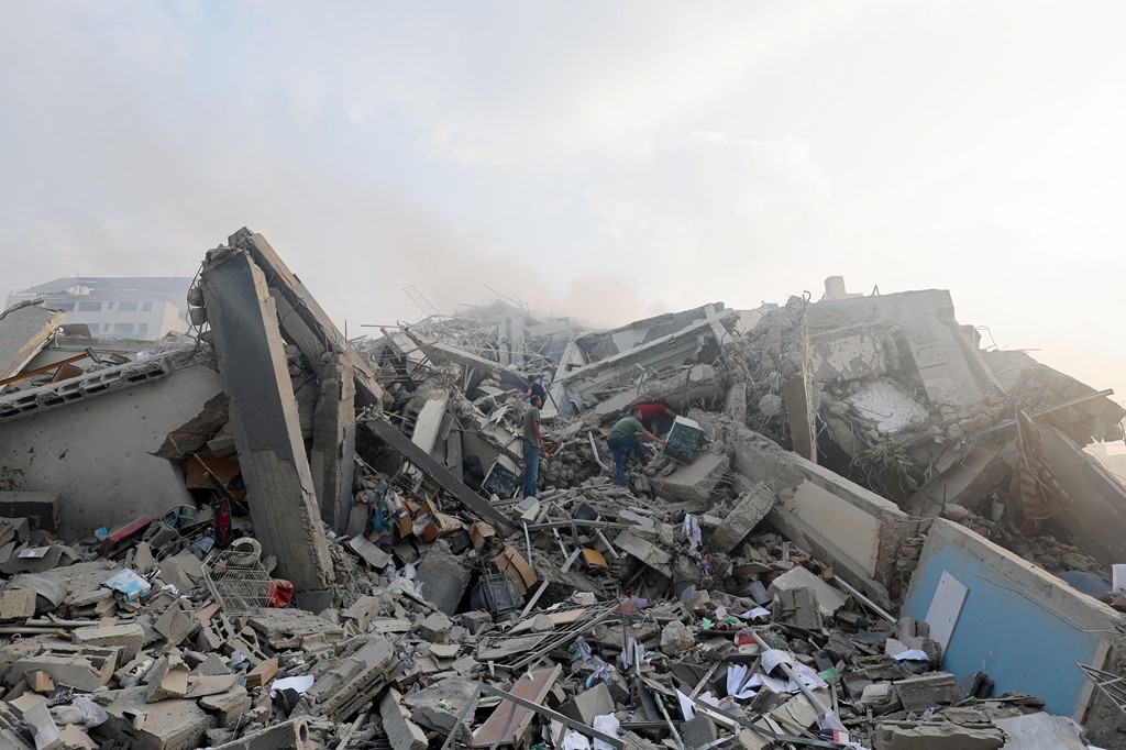 FOTO/ Gaza e shkatërruar nga sulmet hakmarrëse izraelite