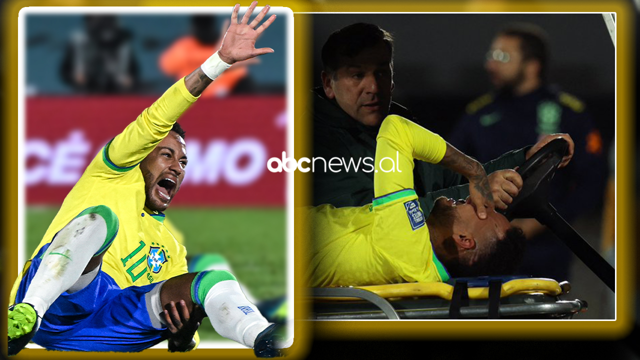 Brazili në ankth për Neymar, dëmtim në gju dhe lot nga dhimbjet