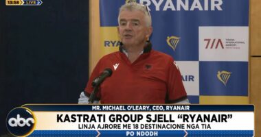 Kastrati Group sjell ‘Ryanair’/ Linja ajrore me 17 destinacione nga Rinasi