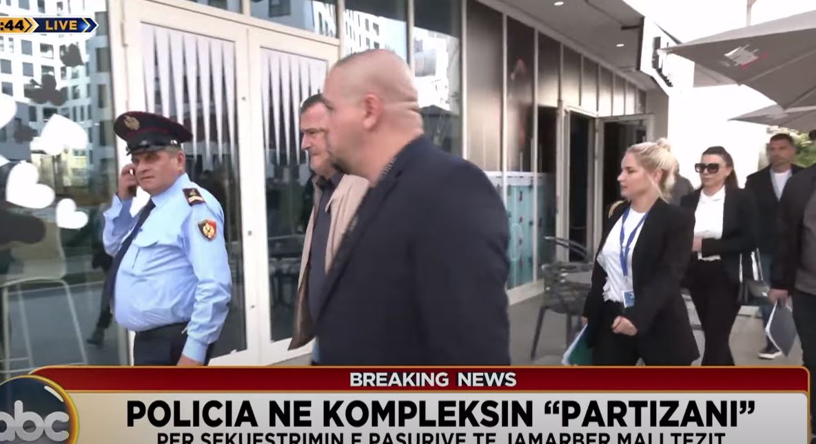 Policia në kompleksin “Partizani” për sekuestrimin e pronave të dhëndrit të Sali Berishës