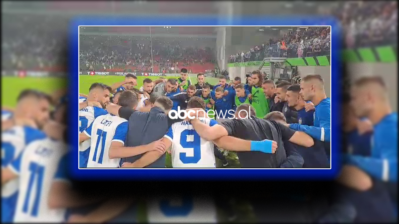 VIDEO/ Si grup i bashkuar thonë fjalët “e fundit”, ekipi Tiranës karikohet para sfidës