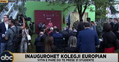 Kolegji i Europës në Tiranë, mundësi e artë për të rinjtë nga Europa e më gjërë