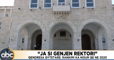 “Ja si gënjen Rektori”/ Qëndresa Qytetare: Rankimi ka nisur që në 2020, të dorëhiqen ata që rrënuan universitetet