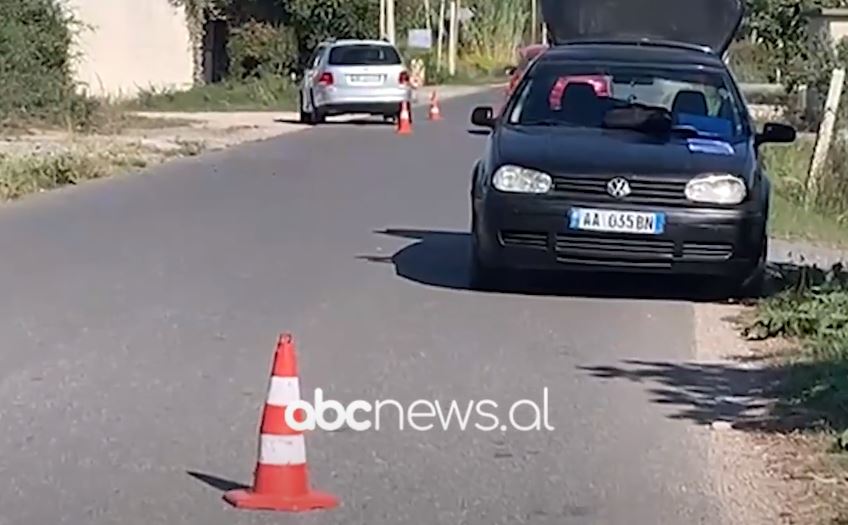 VIDEO/ Automjeti përplas biçikletën në Lezhë, plagoset i moshuari