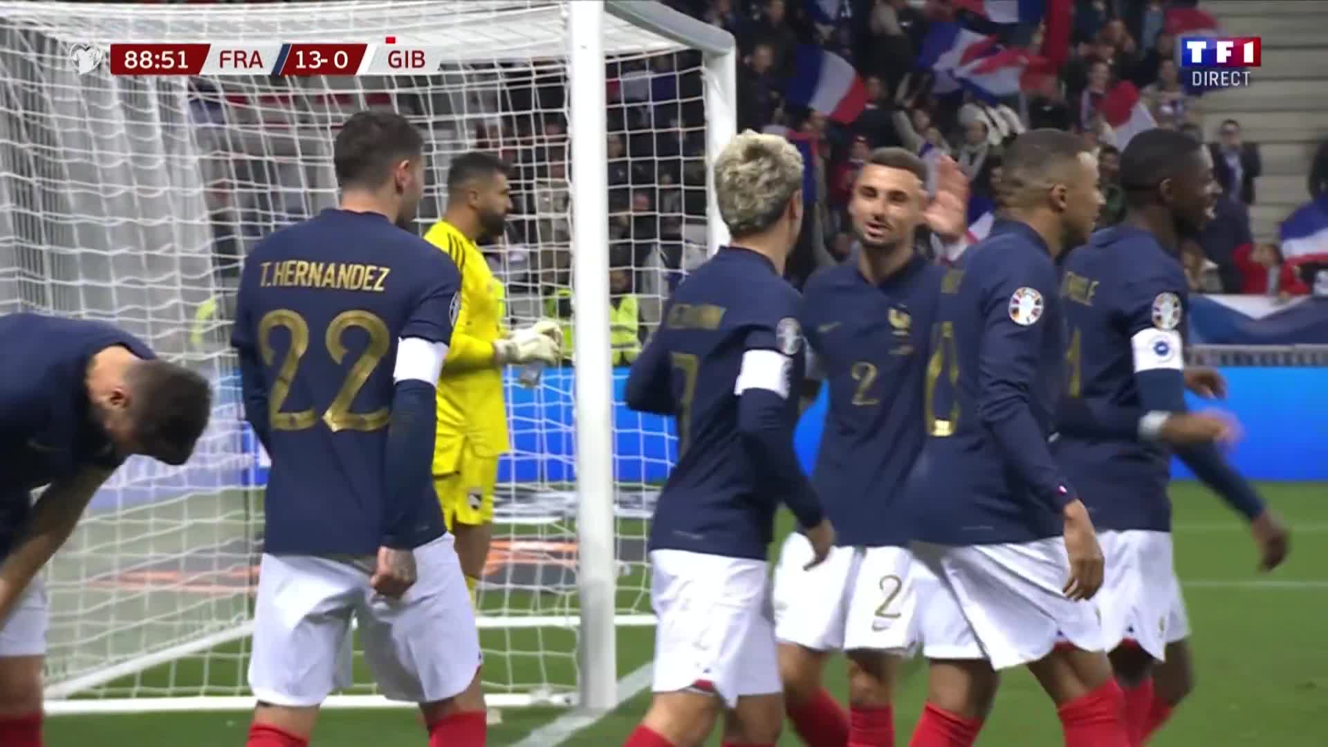 VIDEO/ Dembele, Mbappe e Giroud, “yjet” e PSG e çojnë në 13 numrin e golave ndaj Gjibraltarit