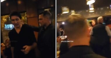 Protestuesit pro-palestinezë rrethojnë restorantin ku ndodhej kryeministri kanadez, i bëjnë thirrje për armëpushim në Gaza