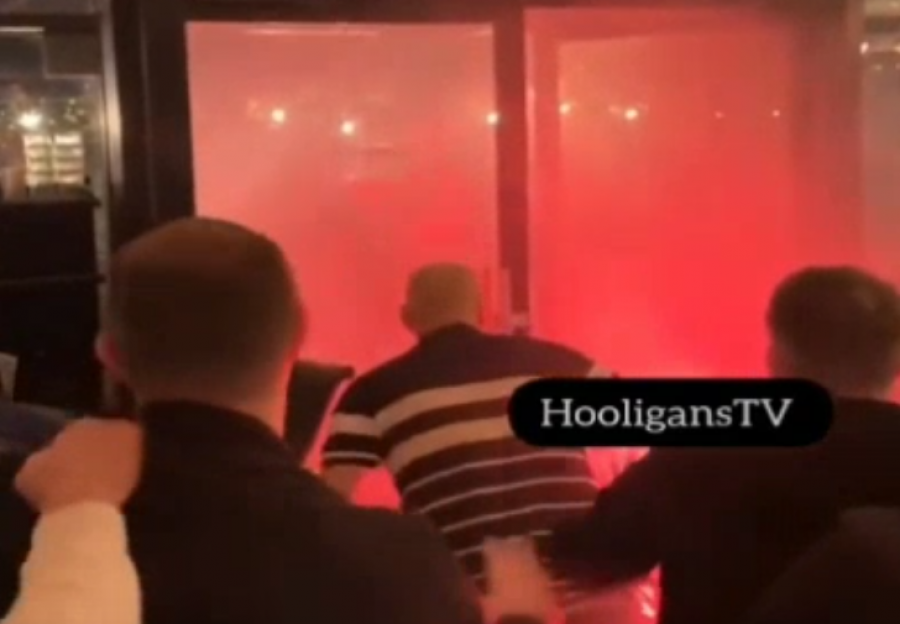 VIDEO/ Kaos përpara sfidës PSG-Newcastle, tifozët përfundojnë në përleshje