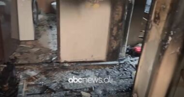 VIDEO/ E shkrumbuar nga flakët, pamje nga brenda banesës ku humbi jetën 57 vjeçari në Tiranë