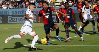VIDEO/ Triumfi i dyt&euml; radhazi p&euml;r Cagliari-n, skuadra nga Sardenja fiton me v&euml;shtir&euml;si ndaj Genoa-s