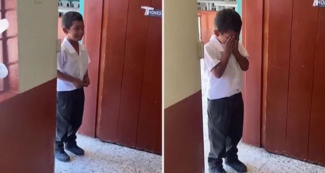 VIDEO/ Prekëse, 8-vjeçari feston ditëlindjen për herë të parë falë mësueses dhe shokëve të klasës