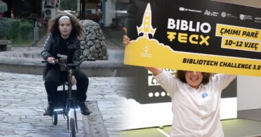 Drini, 11-vjeçari shkodran ndërton skuter e ashensor për gjyshen. Që 4 vjeç luan me elektricitet