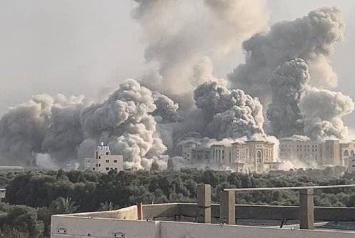 VIDEO/ Izraeli bombardon Universitetin Azhar në Gaza