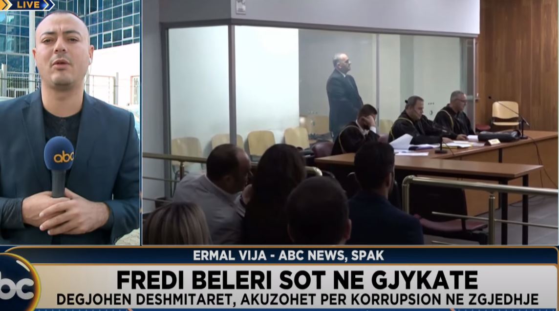 Gjyqi ndaj Belerit/ Seanca vijon me dyer të mbyllura, dëshmon ‘bashkëpunëtori’ i prokurorisë