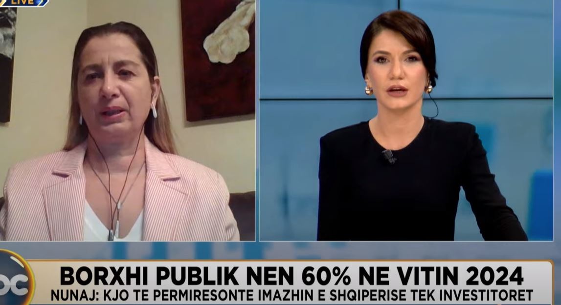 Borxhi publik nën 60% në vitin 2024/ Ekspertja: Do përmirësonte imazhin e Shqipërisë tek investitorët