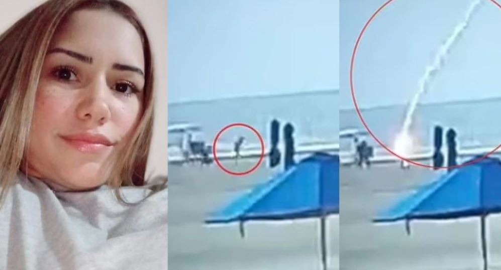 VIDEO/ Momenti i frikshëm kur gruaja goditet nga rrufeja