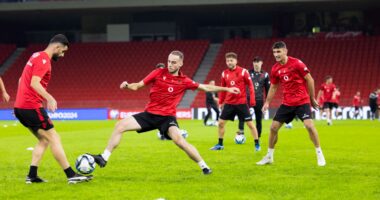 EURO 2024/ Kombëtarja zhvillon seancën e fundit në stadiumin ‘Air Albania’, nesër niset drejt Moldavisë