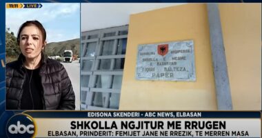 Shkolla në Papër ngjitur me rrugën/ Familjarët të alarmuar: Fëmijët janë në rrezik, të merren masa