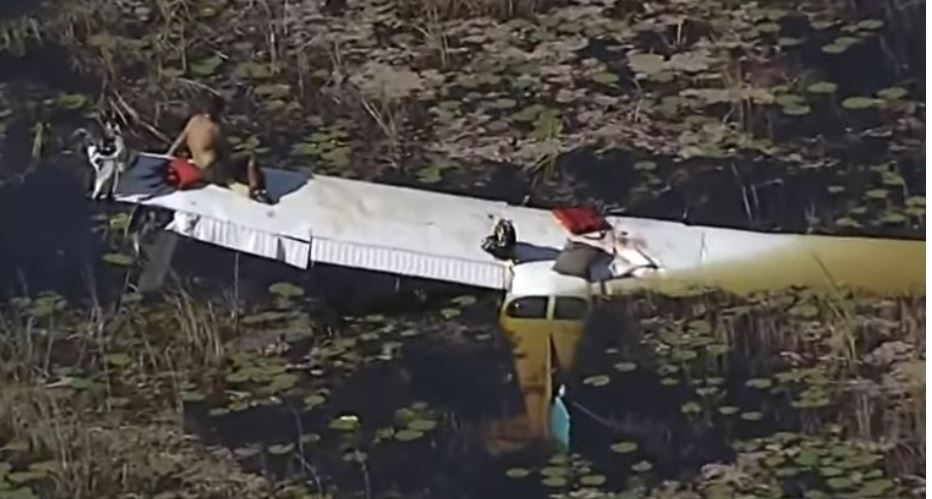 Rrëzohet avioni në Florida, piloti qëndron për 9 orë në moçalin e rrethuar me krokodilë