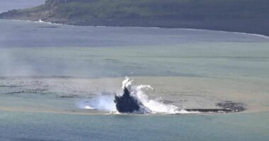 VIDEO/ Shpërthimi vullkanik ‘krijon’ një ishull të ri në Paqësor