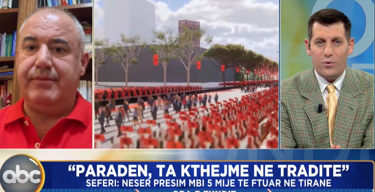 “Parada e shqiptarëve”, Seferi: Ta kthejmë në traditë. Presim mbi 5 mijë të ftuar në Tiranë