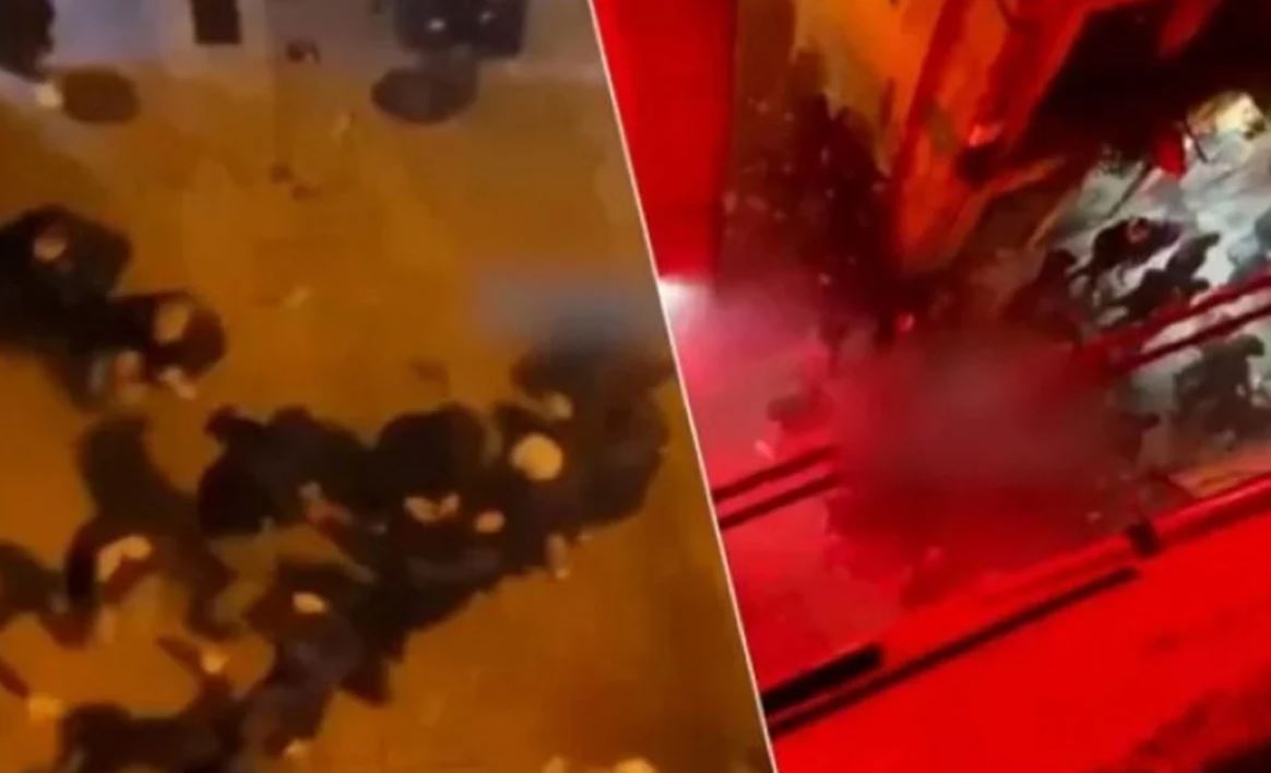 VIDEO/ Trazira nuk ka vetëm në Milano, ultrasit e Antwerp shkaktojnë “panik” në rrugët e Portos