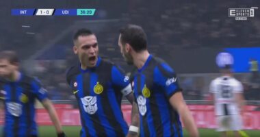 VIDEO/ Fest&euml; n&euml; &ldquo;San Siro&rdquo;, Inter n&euml; avantazh ndaj Udinese