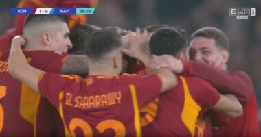 VIDEO/ Vjen goli i parë i sfidës në “Olimpico”, Roma në avantazh ndaj Napolit