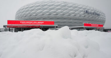 U shty p&euml;r shkak t&euml; reshjeve t&euml; d&euml;bor&euml;s, ja kur do t&euml; zhvillohet p&euml;rballja Bayern Munich-Union Berlin