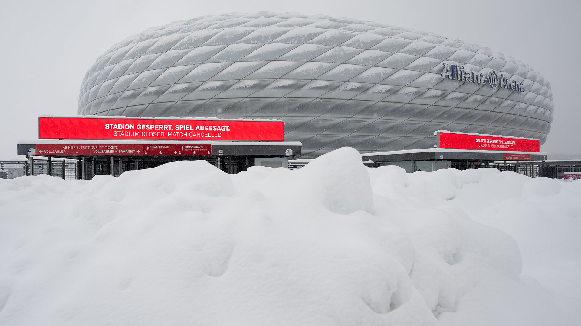 U shty për shkak të reshjeve të dëborës, ja kur do të zhvillohet përballja Bayern Munich-Union Berlin