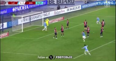 VIDEO/ Lazio sh&euml;non t&euml; parin ndaj Genoa-s, &ldquo;shqiponjat&rdquo; marrin avantazhin n&euml; &ldquo;Olimpico&rdquo;