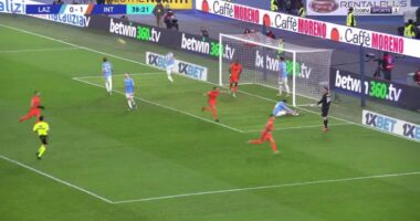 VIDEO/ &ldquo;Dhurat&euml;&rdquo; nga vendasit, Lautaro i jep &ldquo;Zikalt&euml;rve&rdquo; avantazhin n&euml; &ldquo;Stadio Olimpico&rdquo;