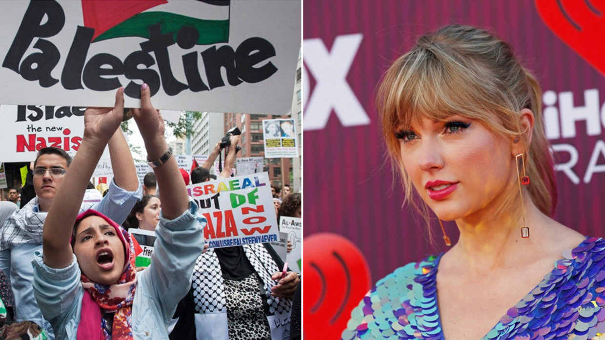 Taylor Swift shkoi në një gala bamirësie për Palestinën, izraelitët e sulmojnë