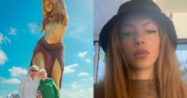 Kolumbia i dedikon Shakirës një statujë 6 metra në qendër të sheshit