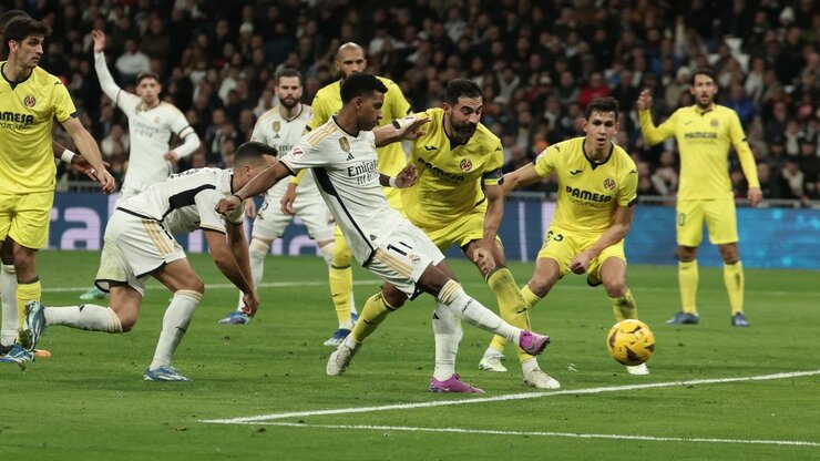 VIDEO/ “Galaktikët” të egër në “Bernabeu”, Real triufmon me “poker” ndaj Villarreal