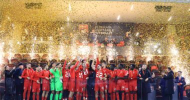 VIDEO/ Super Qirko &ldquo;frenon&rdquo; Egnatian, &ldquo;Demat&rdquo; e Partizanit fitojn&euml; p&euml;r her&euml; t&euml; 3-t&euml; Superkup&euml;n e Shqip&euml;ris&euml;