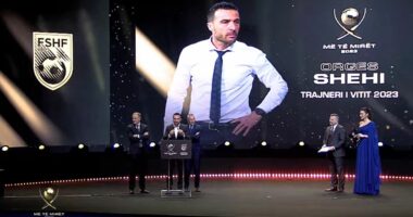 Ndahen çmime të tjera, në mbrëmjen gala “Më të mirët 2023”, Orges Shehi shpallet “Trajneri i Vitit”