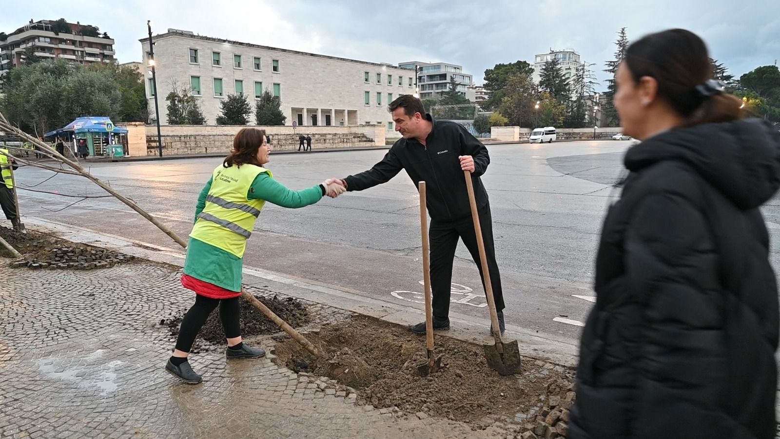 20 pemë të reja në sheshin “Nënë Tereza”, Veliaj: Na duhet kontributi i të gjithëve, ftesa është e hapur