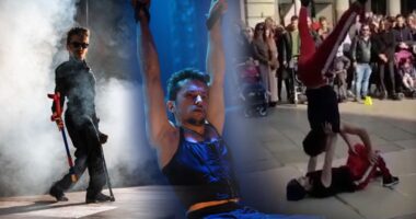 Shkodrani me paterica që u bë yll cirku. Nga shfaqjet në rrugë te kontrata me kompaninë e madhe