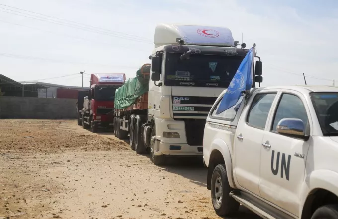 Hapet pika e kalimit Kerem Shalom, ndihmat në gaza hyjnë përmes pikës kufitare me Izraelin për herë të parë nga nisja e luftës