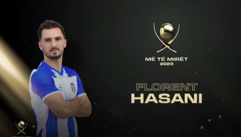 Ndahen çmimet e para në mbrëmjen gala “Më të mirët 2023”, Florent Hasani fiton “Këpucën e Artë”