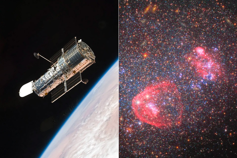 NASA: Teleskopi Hubble ofron fotografi të “atmosferës së festave” të yjeve