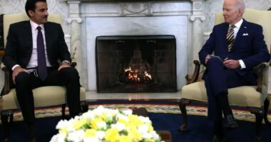 Emiri i Katarit bisedë telefonike me Biden, fokusi armëpushimi në Gaza