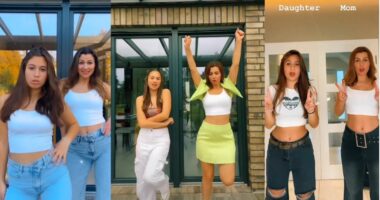 Nënë e bijë bëjnë namin në “Tik Tok”, me 1.1 milionë ndjekës në rrjete sociale