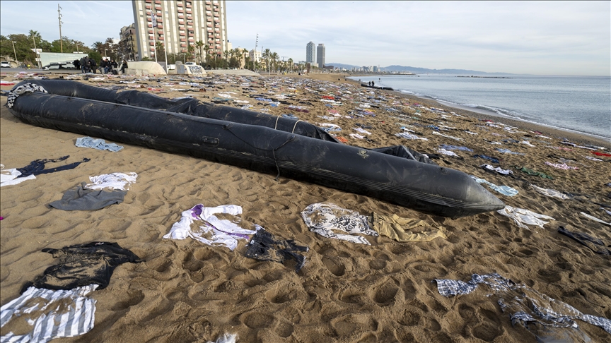 Barcelonë, homazhe simbolike për mijëra emigrantë që humbën jetën në Mesdhe