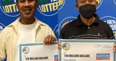 Burri fiton çmimin e llotarisë prej 10 milionë dollarësh për të dytin vit radhazi