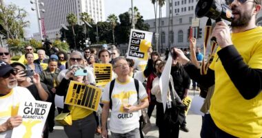 Val&euml; pushimesh nga puna, Los Angeles Times shkarkon m&euml; shum&euml; se 100 gazetar&euml;